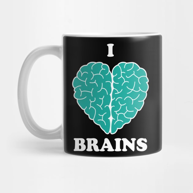 I Heart Brains by GeekStyle